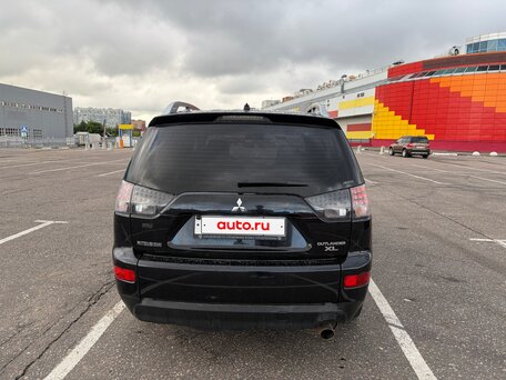2007 Mitsubishi Outlander II, чёрный, 870000 рублей, вид 3