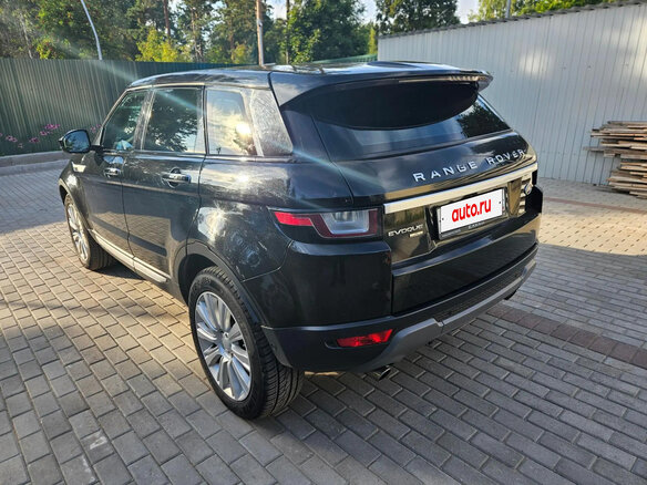 2018 Land Rover Range Rover Evoque I Рестайлинг, чёрный - вид 4