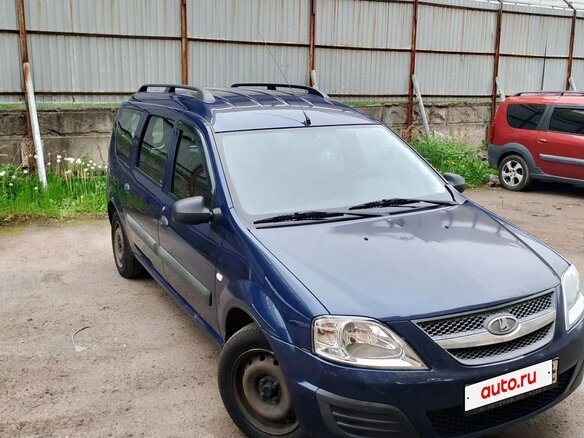 2017 Lada (ВАЗ) Largus I, синий, 560000 рублей - вид 6