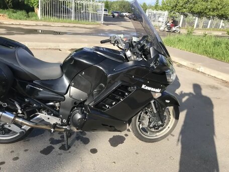 2008 Kawasaki GTR 1400 (Concours 14), чёрный, 670000 рублей, вид 2