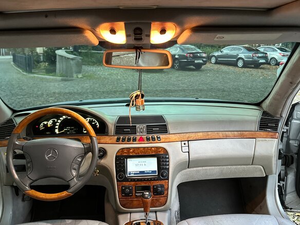 1999 Mercedes-Benz S-Класс 280 IV (W220), серебристый - вид 7