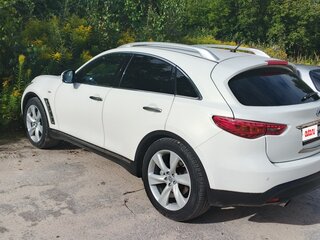 2012 Infiniti FX30d II (S51) Рестайлинг, белый, 1895000 рублей, вид 3