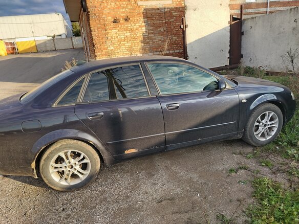 2001 Audi A4 II (B6), синий, 360000 рублей - вид 1
