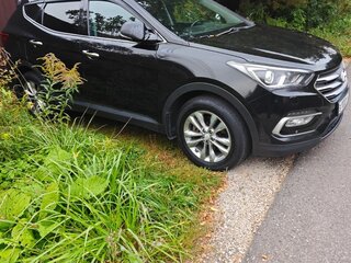 2017 Hyundai Santa Fe III Рестайлинг, чёрный, 1800000 рублей, вид 4