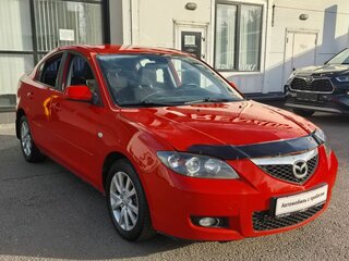 2007 Mazda 3 I (BK) Рестайлинг, красный, 275000 рублей, вид 3