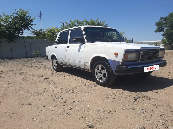 2007 Lada (ВАЗ) 2107, белый, 125000 рублей - вид 2
