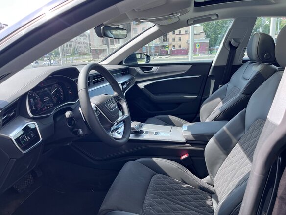 2026 Audi A7 L 45 TFSI II (4K), чёрный, 6650000 рублей - вид 9