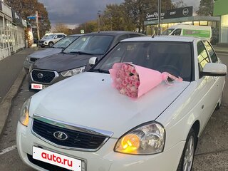 2015 Lada (ВАЗ) Priora I Рестайлинг, белый, 619990 рублей, вид 1