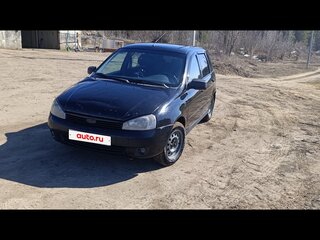 2012 Lada (ВАЗ) Kalina I, чёрный, 155000 рублей, вид 1