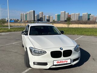 2012 BMW 1 серии 116i II (F20/F21), белый, 1300000 рублей, вид 2