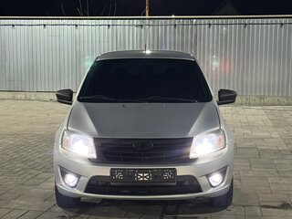 2016 Lada (ВАЗ) Granta I, серебристый, 500000 рублей, вид 4