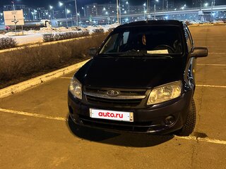 2013 Lada (ВАЗ) Granta I, синий, 180000 рублей, вид 2