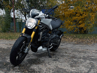 2015 Ducati Monster 1200, белый, 800000 рублей, вид 2