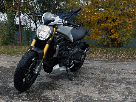 2015 Ducati Monster 1200, белый, 800000 рублей, вид 2