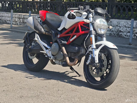 2013 Ducati Monster 696, белый, 390000 рублей, вид 1