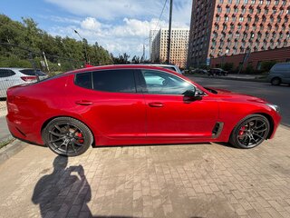 2021 Kia Stinger I Рестайлинг, красный, 3100000 рублей, вид 4