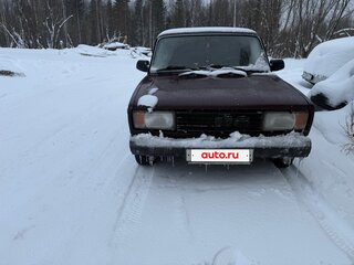 2007 Lada (ВАЗ) 2105, красный, 120000 рублей, вид 1
