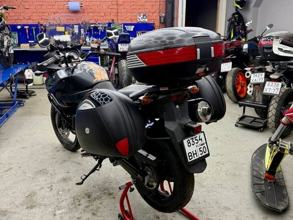 2008 Suzuki V-Strom DL 650, чёрный, 530000 рублей - вид 5