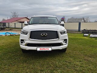 2019 Infiniti QX80 I Рестайлинг 2, белый, 4390000 рублей, вид 2