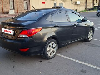 2013 Hyundai Solaris I, чёрный, 475000 рублей, вид 5