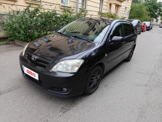 2006 Toyota Corolla IX (E120, E130) Рестайлинг, чёрный, 650000 рублей, вид 1
