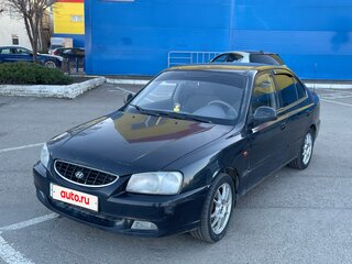2006 Hyundai Accent ТагАЗ II, чёрный, 280000 рублей, вид 2