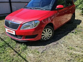 2012 Skoda Fabia II Рестайлинг, красный, 360000 рублей, вид 1