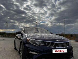 2018 Kia Optima IV Рестайлинг, синий, 1880000 рублей, вид 4
