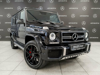 2016 Mercedes-Benz G-Класс AMG 63 AMG I (W463) Рестайлинг 3, чёрный, 5760000 рублей, вид 3