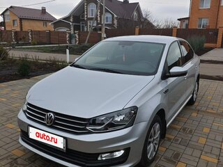 2018 Volkswagen Polo V Рестайлинг, серебристый, 1330000 рублей, вид 1