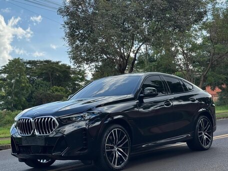 2025 BMW X6 40i III (G06) Рестайлинг, синий, 12440000 рублей, вид 3