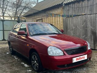 2008 Lada (ВАЗ) Priora I, красный, 235000 рублей, вид 1