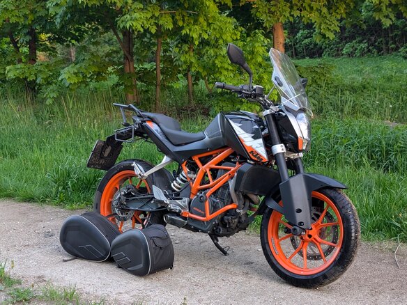 2014 KTM 390 Duke, чёрный, 260000 рублей - вид 7