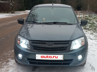 2015 Lada (ВАЗ) Granta I, серый, 350000 рублей, вид 2