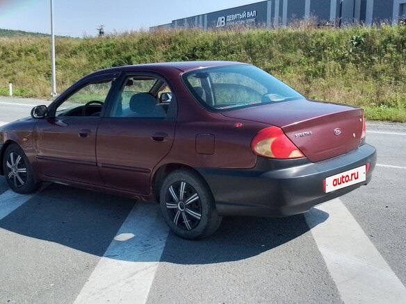 2007 Kia Spectra I Рестайлинг 2, красный, 135000 рублей - вид 10