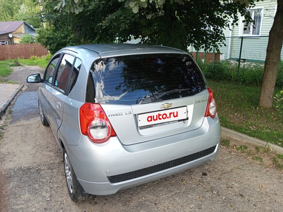 2011 Chevrolet Aveo I Рестайлинг, серебристый - вид 6