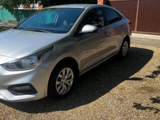 2019 Hyundai Solaris II, серебристый, 1320000 рублей, вид 1