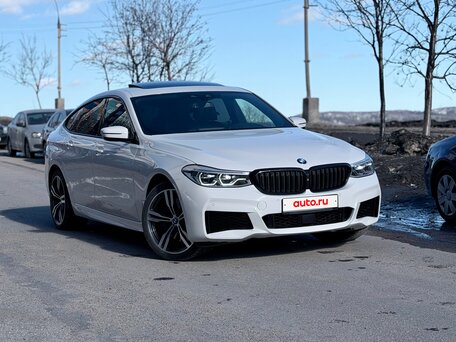 2019 BMW 6 серии Gran Turismo 630d IV (G32), белый, 3900000 рублей, вид 4