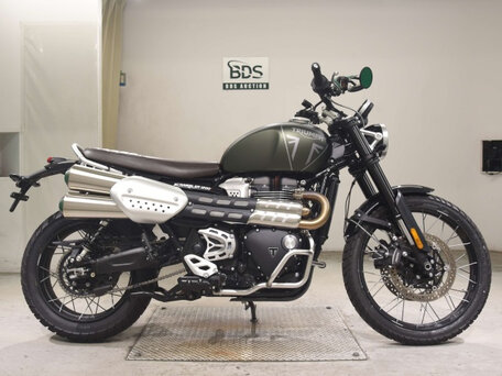 2026 Triumph Scrambler, зелёный, 1360000 рублей, вид 2