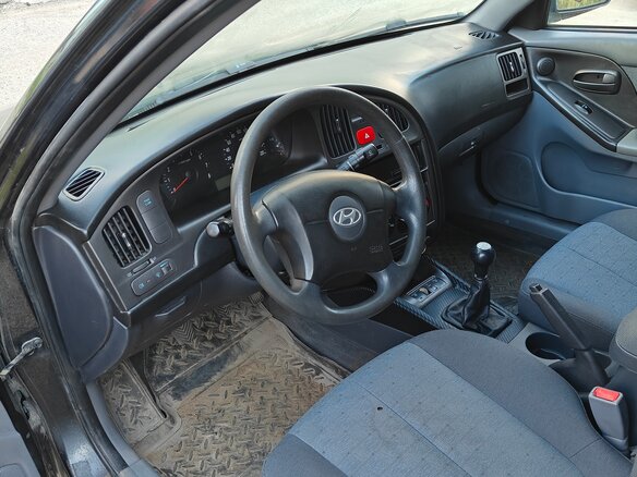 2008 Hyundai Elantra ТагАЗ III (XD2) Рестайлинг, чёрный, 400000 рублей - вид 4