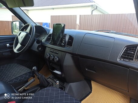 2018 УАЗ Профи (двухрядная кабина), чёрный, 850000 рублей, вид 5