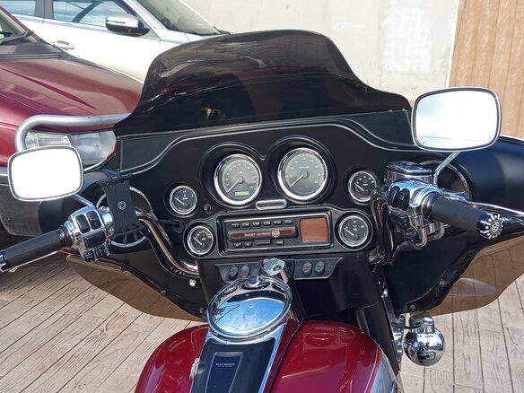 2004 Harley-Davidson Electra Glide, пурпурный, 680000 рублей - вид 5