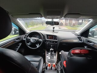 2013 Audi Q5 I (8R) Рестайлинг, чёрный, 1530000 рублей, вид 2