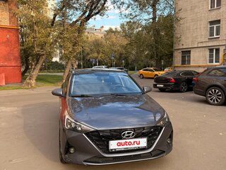 2022 Hyundai Solaris II Рестайлинг, серый, 1600000 рублей, вид 1