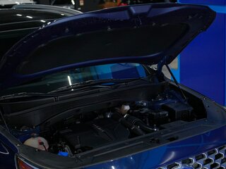 2021 Hyundai Santa Fe IV Рестайлинг, синий, 3950000 рублей, вид 5
