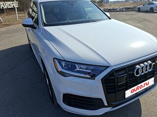2022 Audi Q7 55 TFSI II (4M) Рестайлинг, белый, 4700000 рублей, вид 5