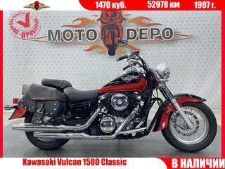 1997 Kawasaki VN1500 Vulcan, красный, 410000 рублей, вид 1