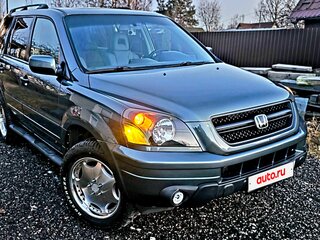 2005 Honda Pilot I, синий, 1750000 рублей, вид 2