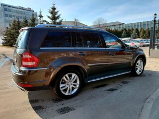 2011 Mercedes-Benz GL-Класс 500 I (X164) Рестайлинг, коричневый, 1600000 рублей, вид 3