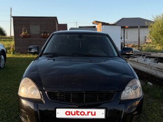 2010 Lada (ВАЗ) Priora I, чёрный, 195000 рублей, вид 2